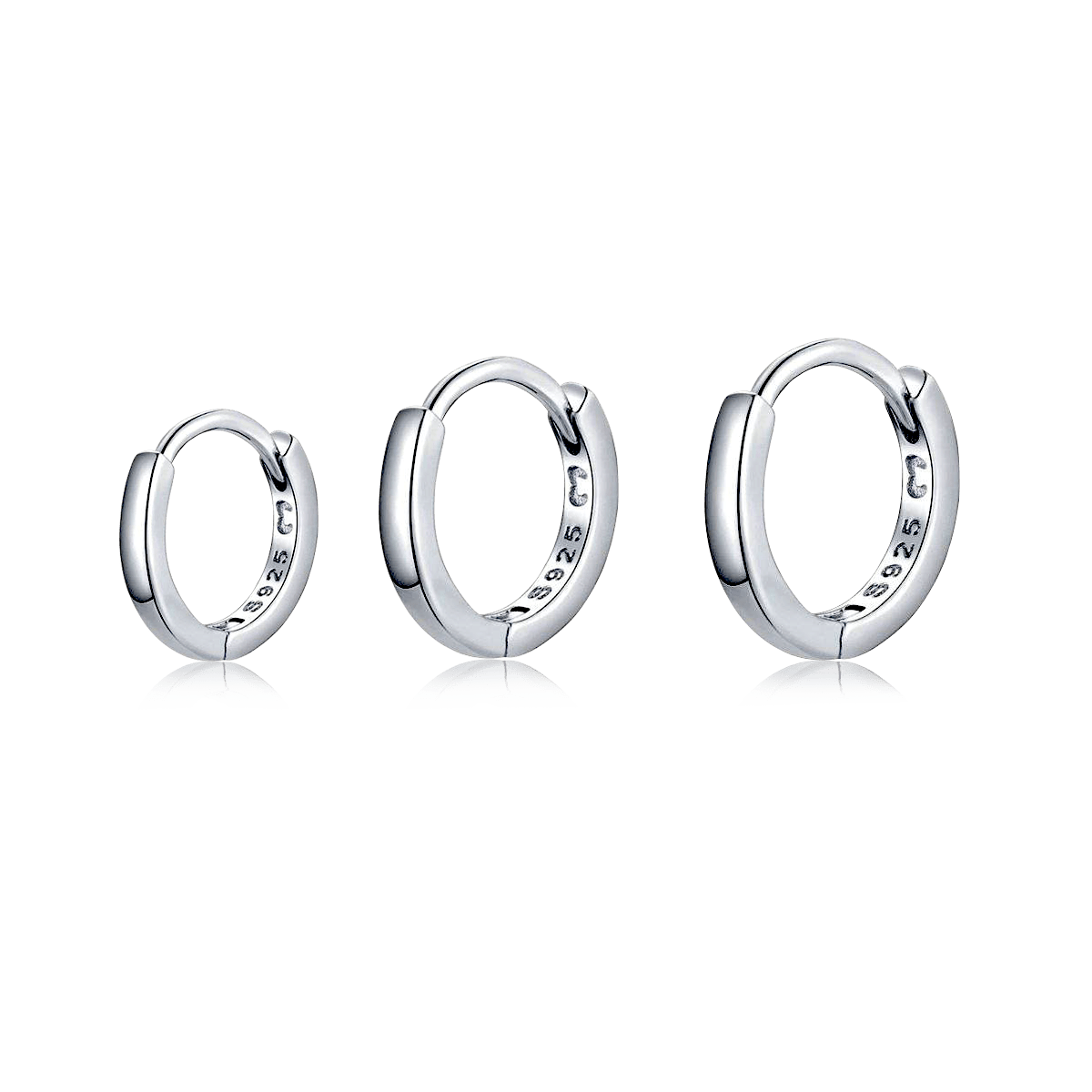 Hoops Trio Earrings - Milas Jewels Shop
