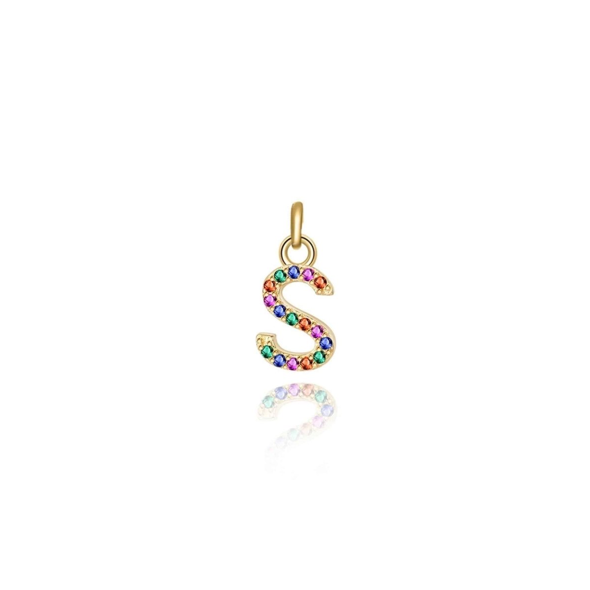 Initial Color Necklace - Milas Jewels Shop