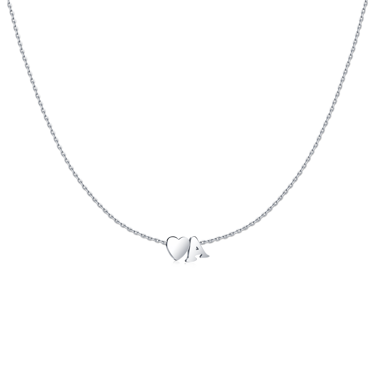 Letter Love Necklace - Milas Jewels Shop