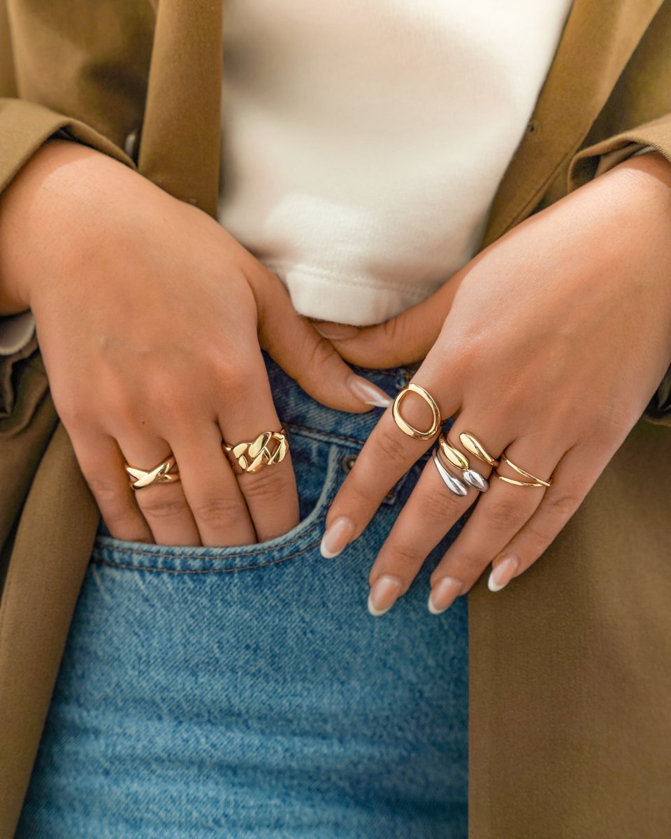 Link Ring - Milas Jewels Shop