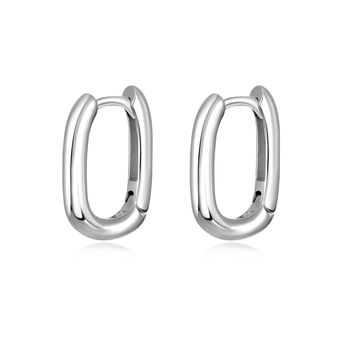 Link Shape Earrings - Milas Jewels Shop