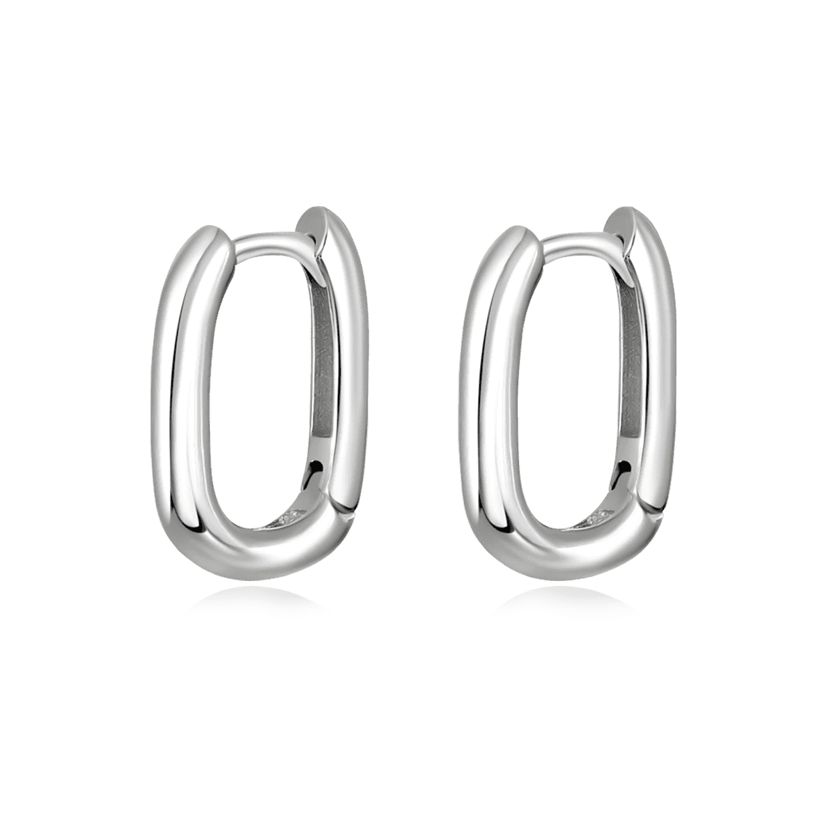 Link Shape Earrings - Milas Jewels Shop