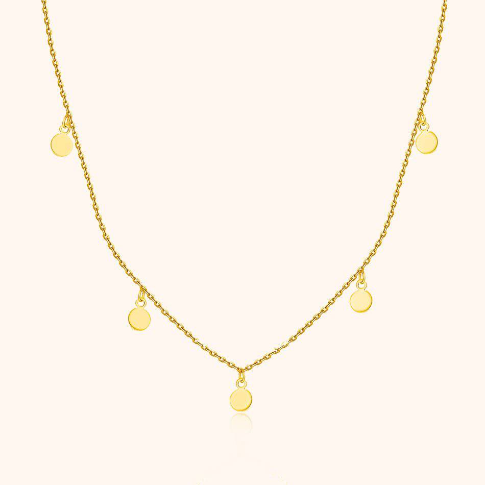 "Little Circles" Necklace - Milas Jewels Shop