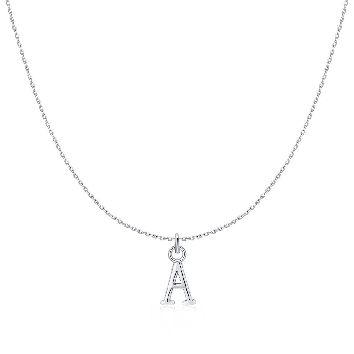 Little Letter Necklace - Milas Jewels Shop