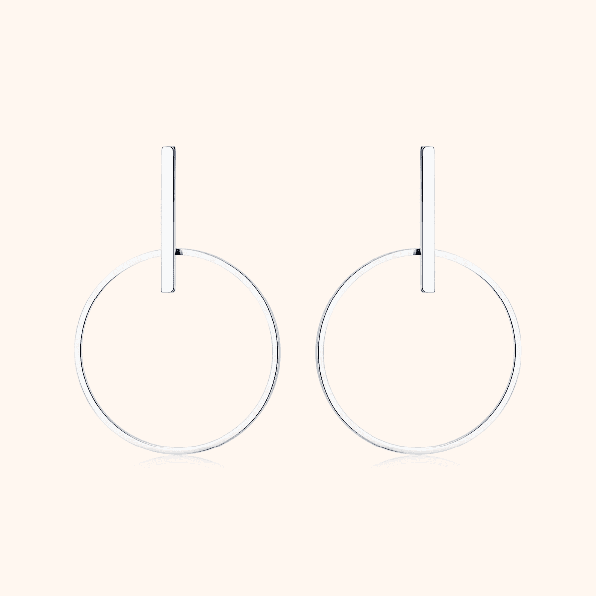"Minimalist Hoops" Earrings - Milas Jewels Shop
