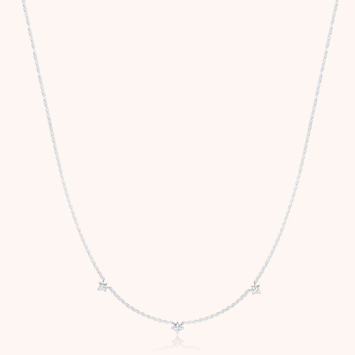 "Peace Stars" Necklace - Milas Jewels Shop