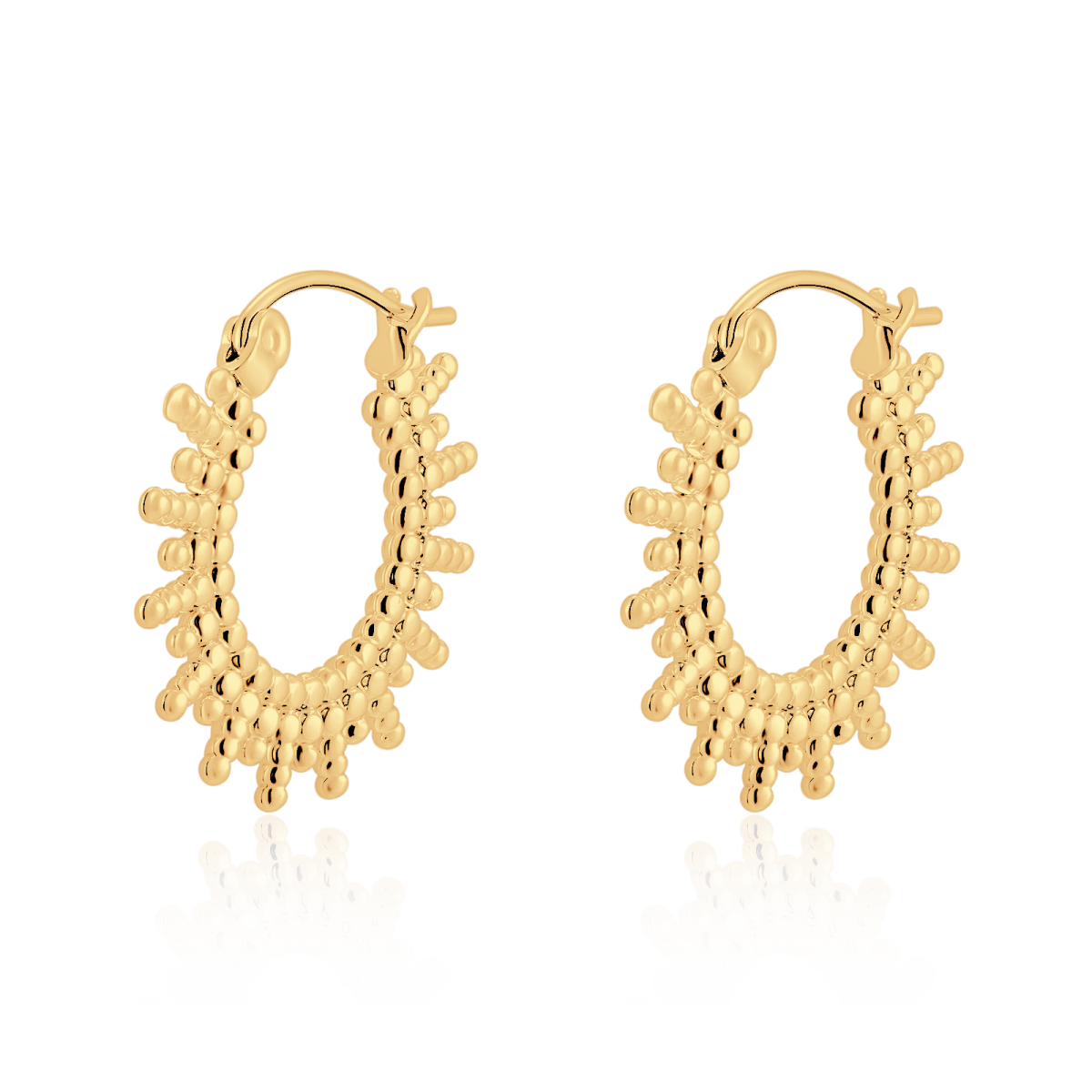 Sunny Hoop Earrings - Milas Jewels Shop