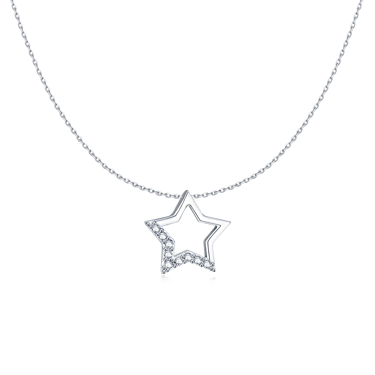 Pentagonal Star Necklace - Milas Jewels Shop
