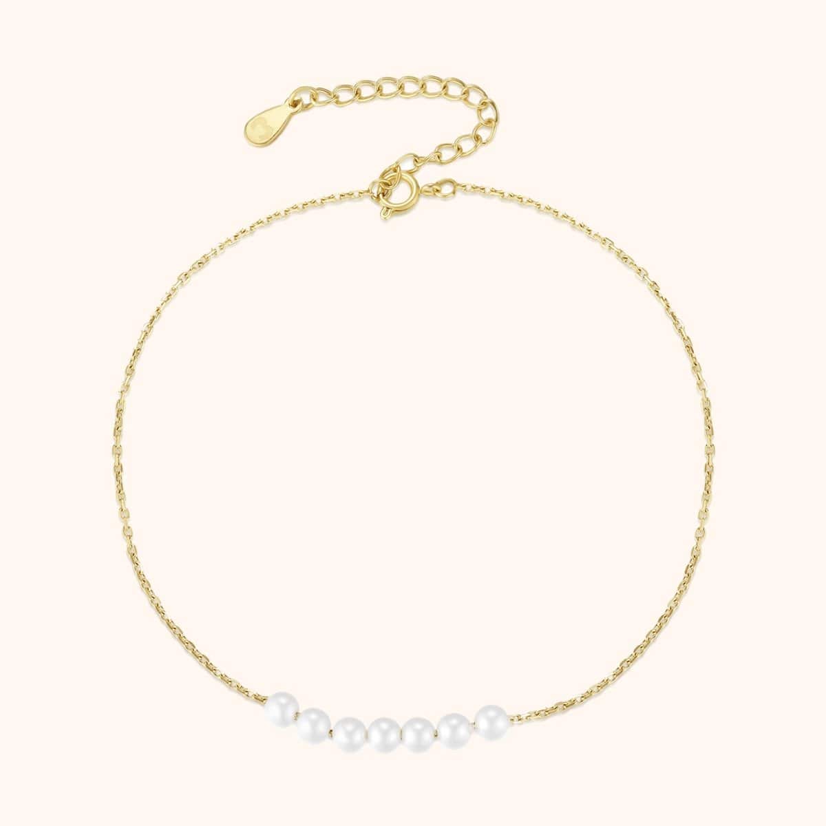 "Perly" Anklet - Milas Jewels Shop