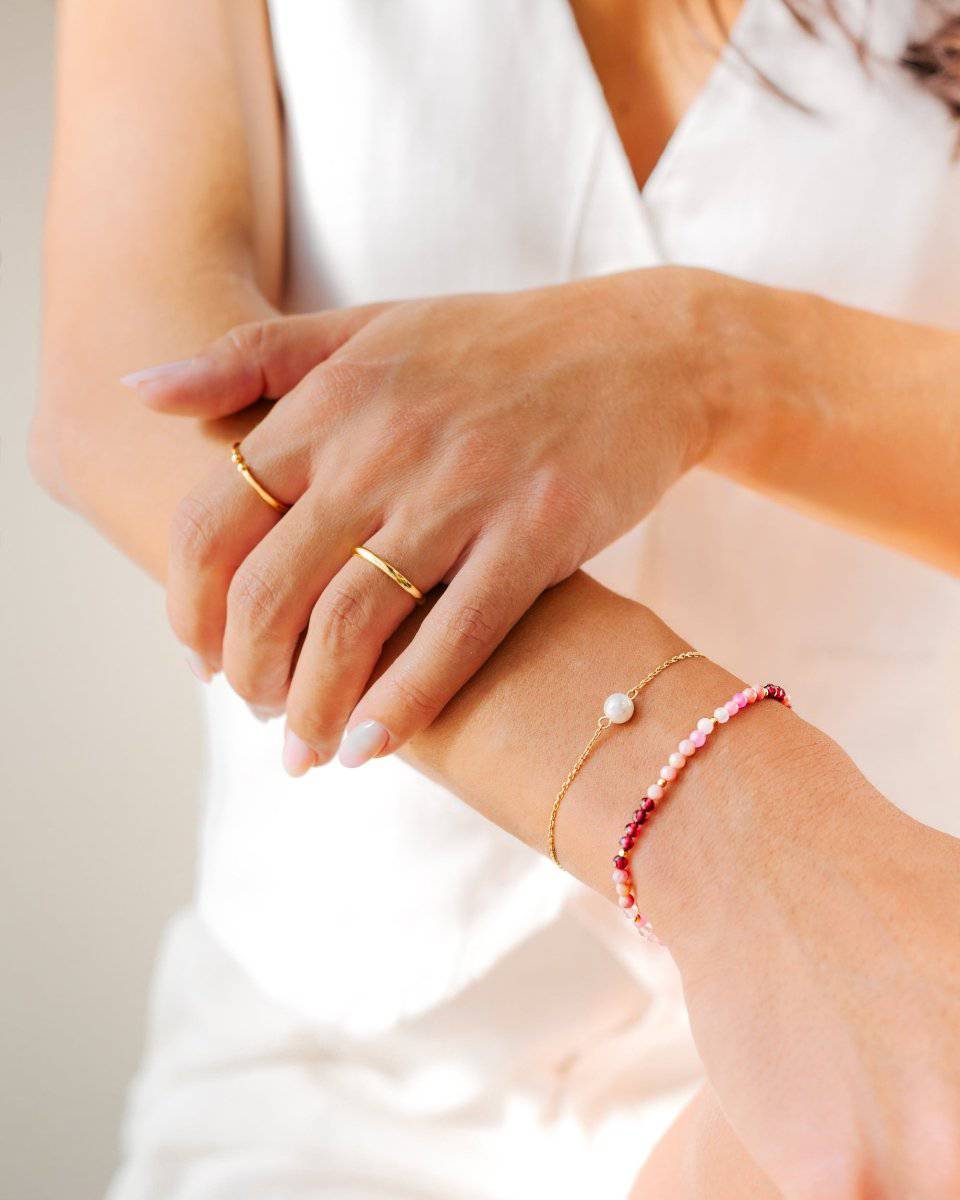 "Purple Crystal" Bracelet - Milas Jewels Shop