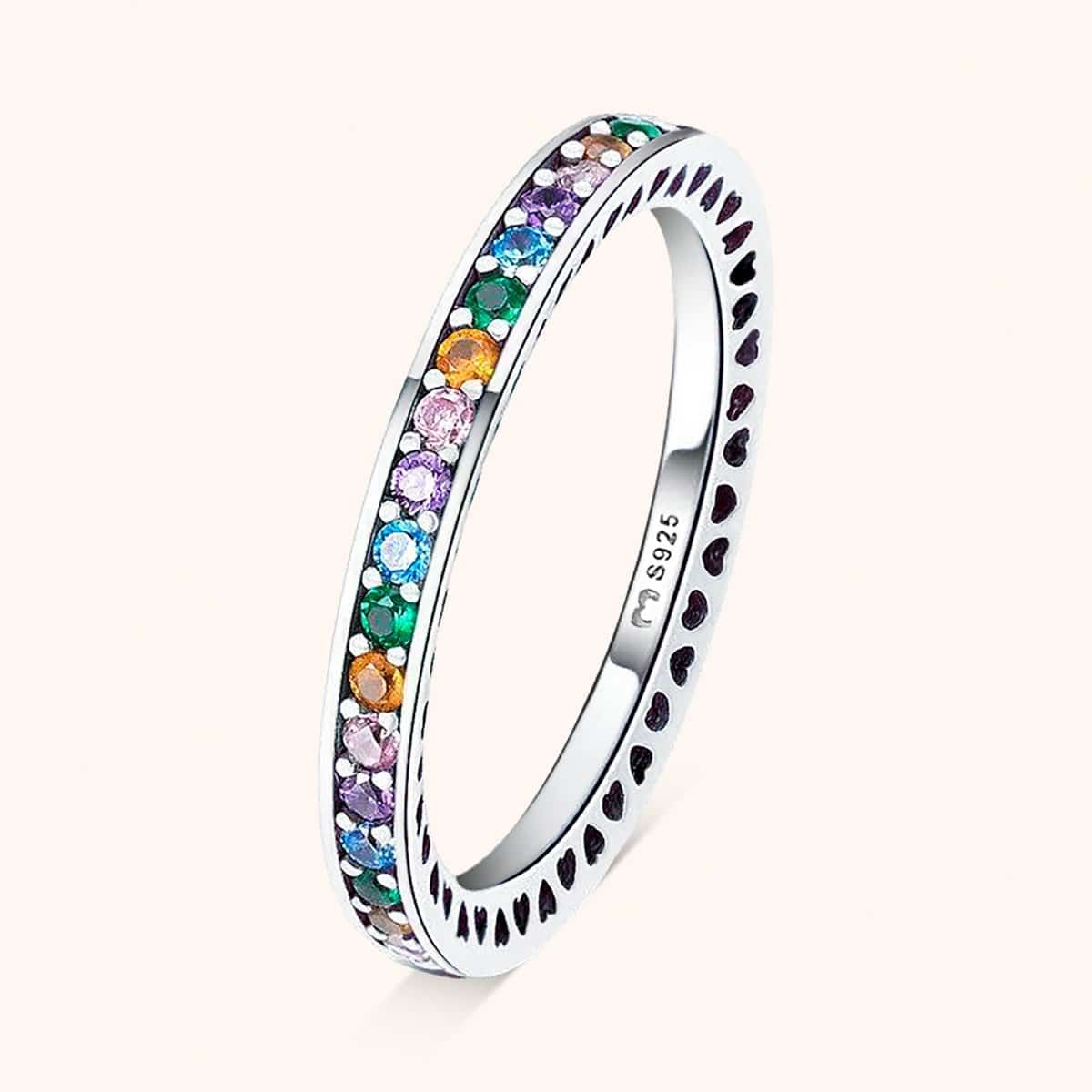 "Rainbow" Ring - Milas Jewels Shop