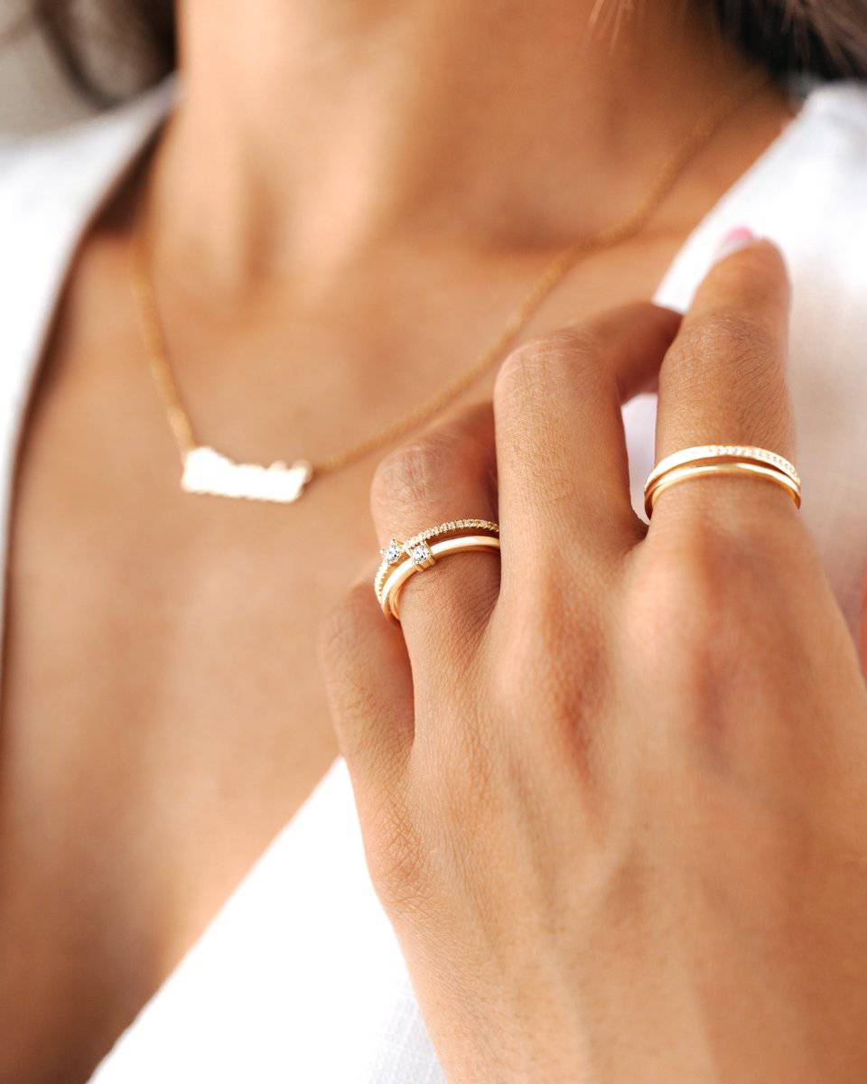 "Slide" Ring - Milas Jewels Shop