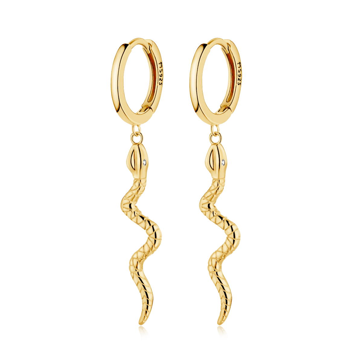Snakes Earrings - Milas Jewels Shop