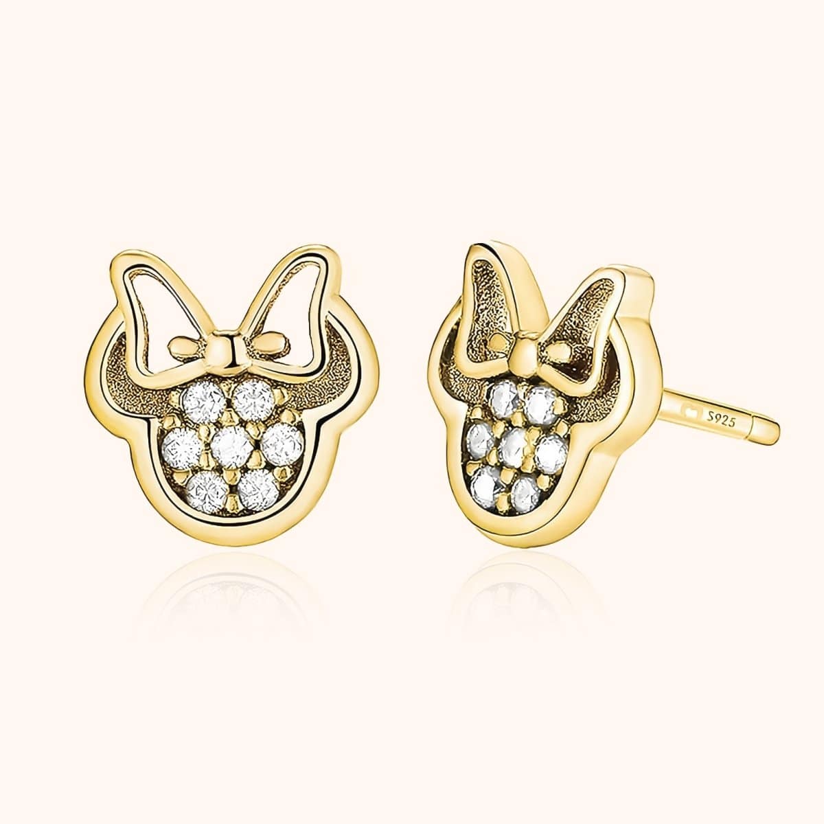 "Sparkly Minnie" Earrings - Milas Jewels Shop