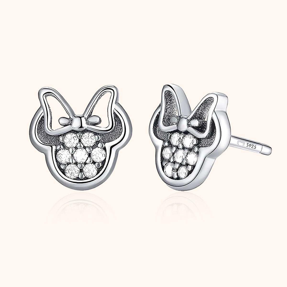 "Sparkly Minnie" Earrings - Milas Jewels Shop