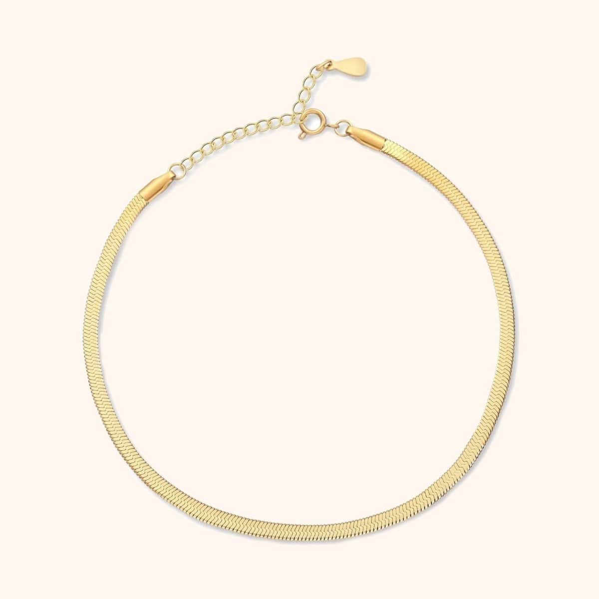 "Taylor 3MM" Anklet - Milas Jewels Shop