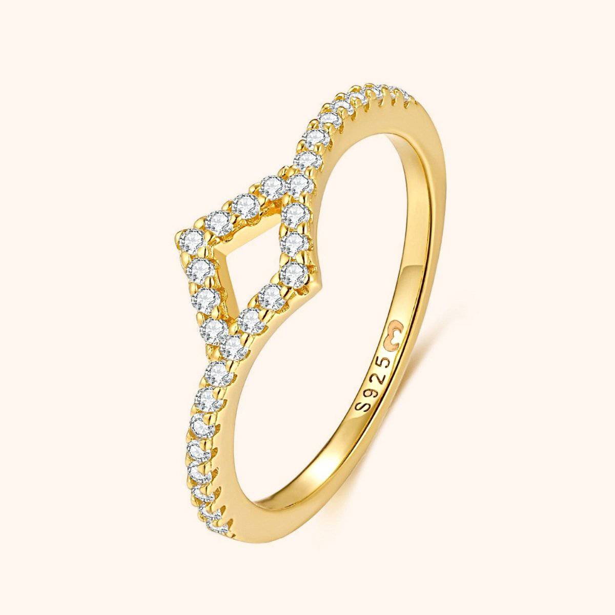 "Triangulate" Ring - Milas Jewels Shop