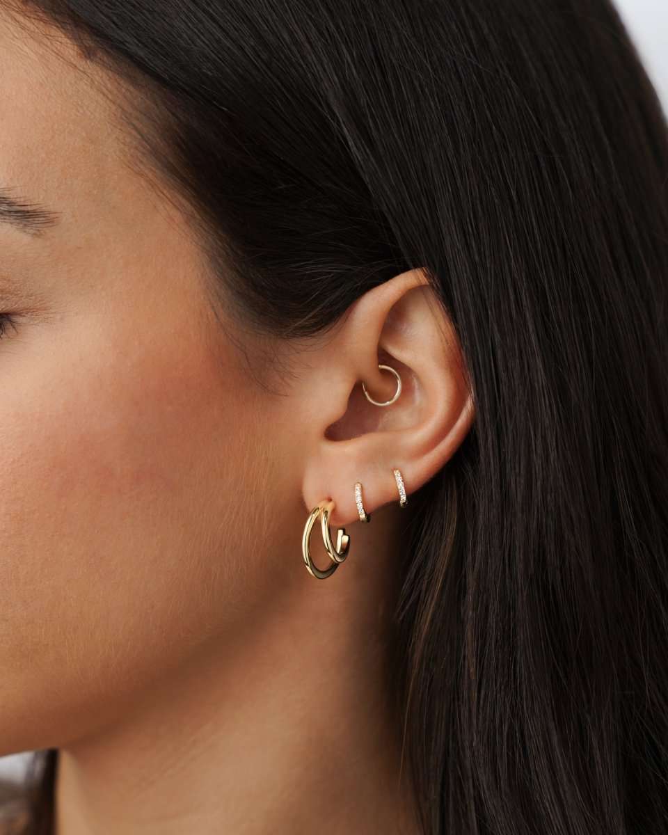 Triple Hoops Earrings - Milas Jewels Shop