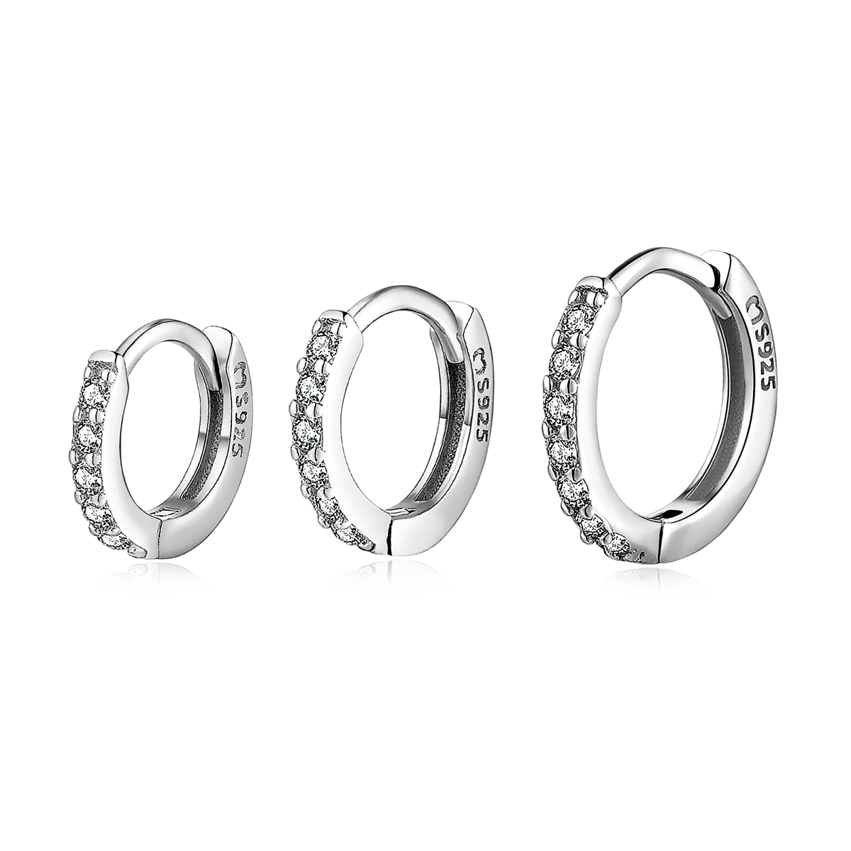 Triple Hoops Earrings - Milas Jewels Shop