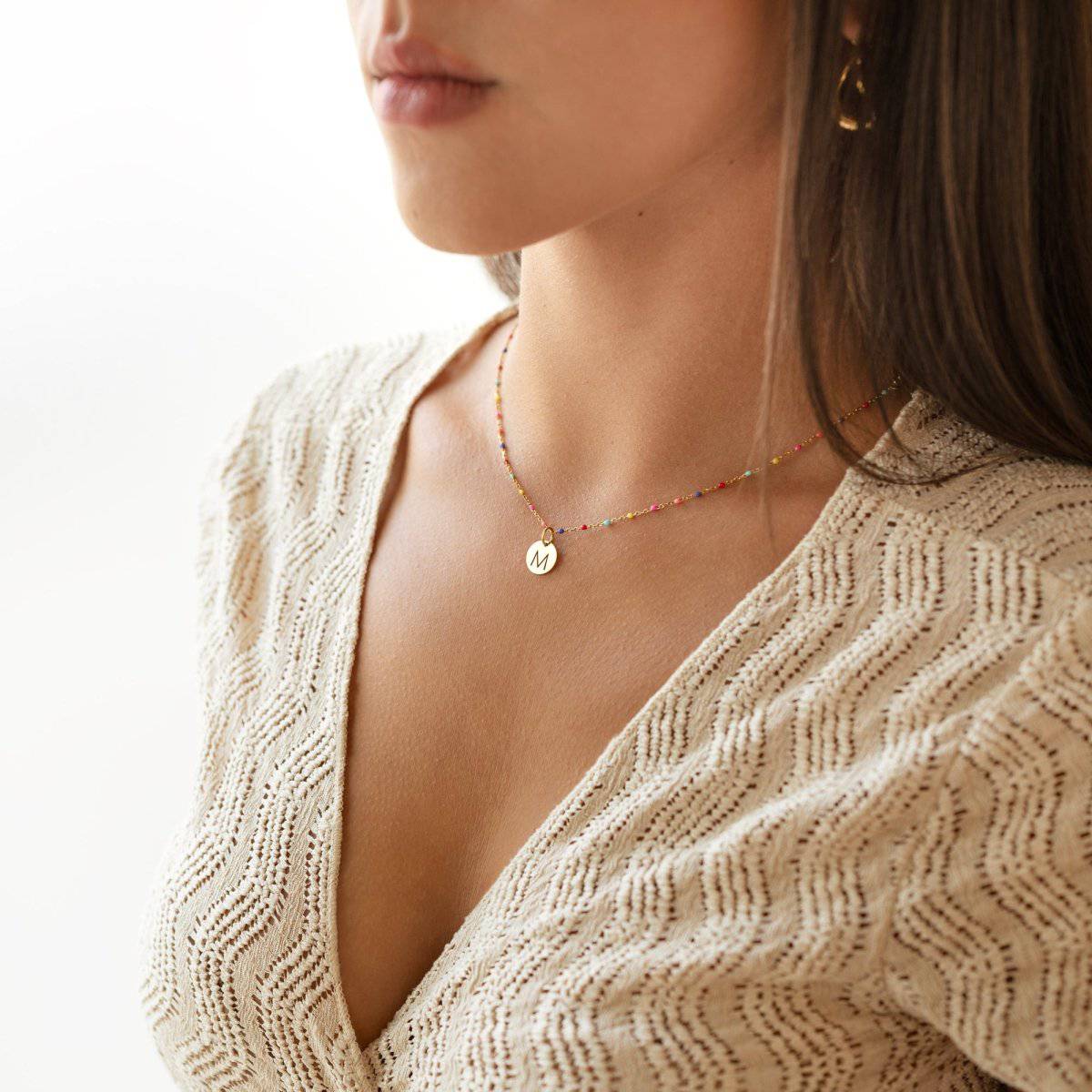 "ABC" Necklace - Milas Jewels Shop