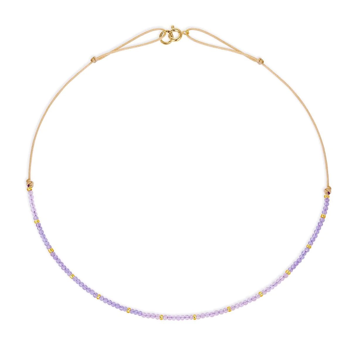 "Amethyst" Necklace - Milas Jewels Shop