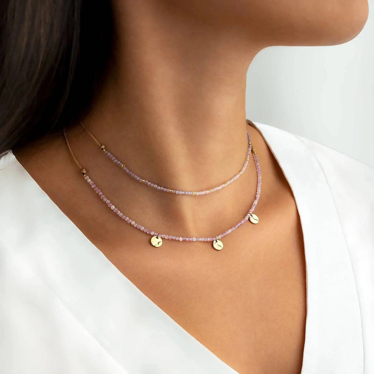 "Amethyst" Necklace - Milas Jewels Shop