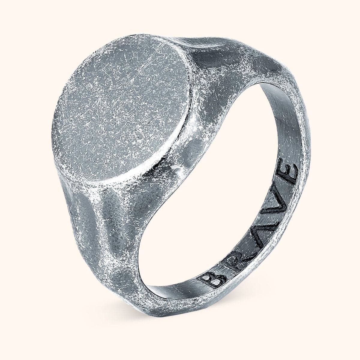 Ashen BRAVE Men's Ring