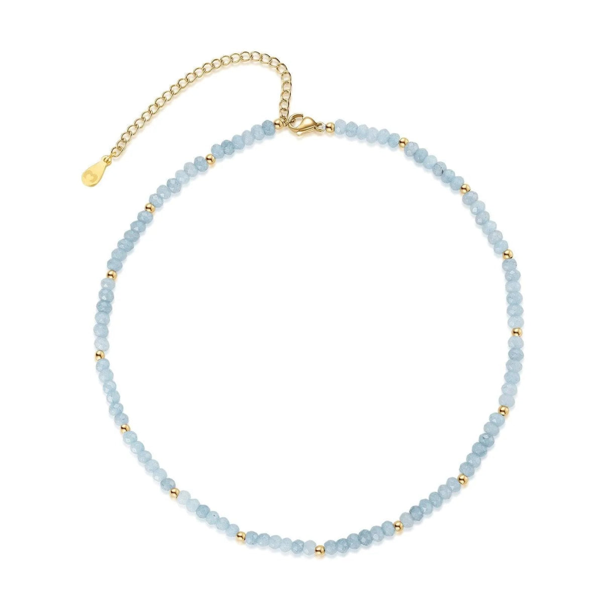 "Baby Blue Summer" Necklace - Milas Jewels Shop