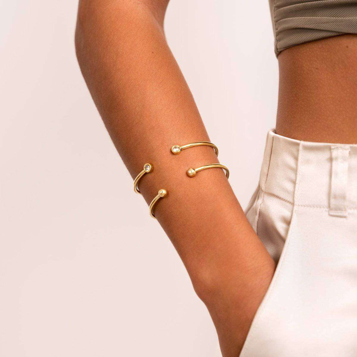 Balls Cuff Bracelet
