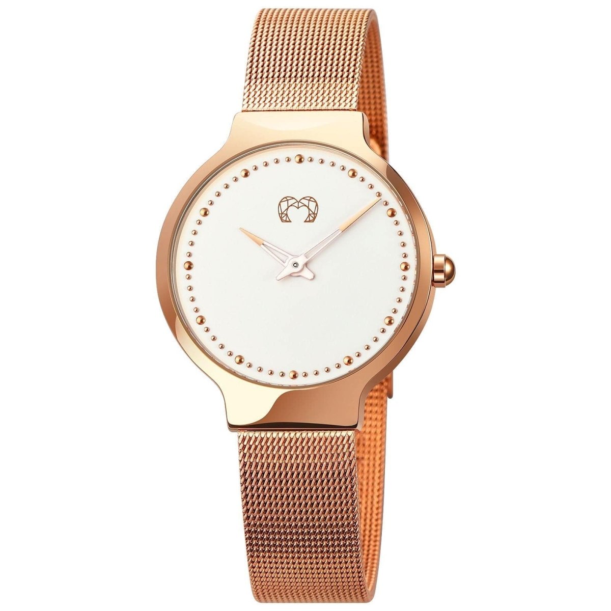 "Basis" Watch ~ RoseWhite - Milas Jewels Shop