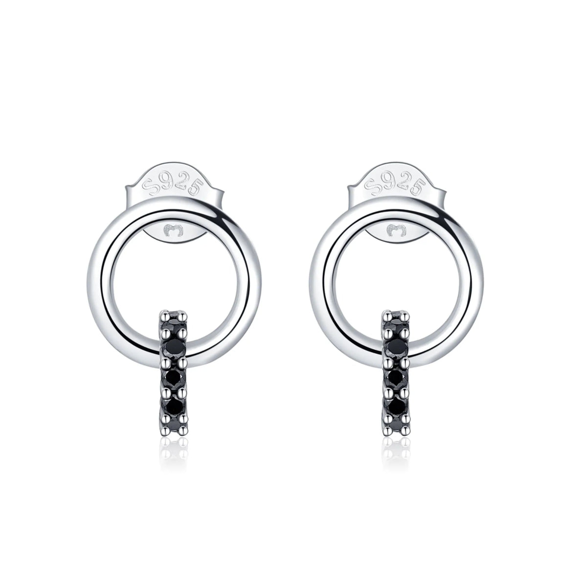 "Black Line" Earrings - Milas Jewels Shop