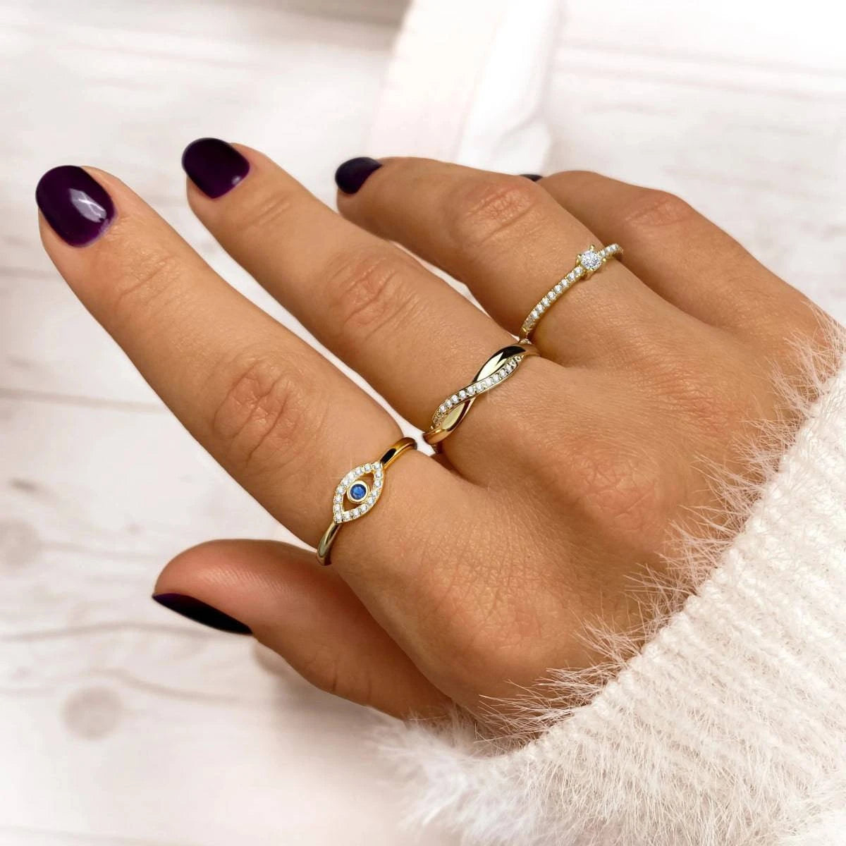 "Blue Eye" Ring - Milas Jewels Shop