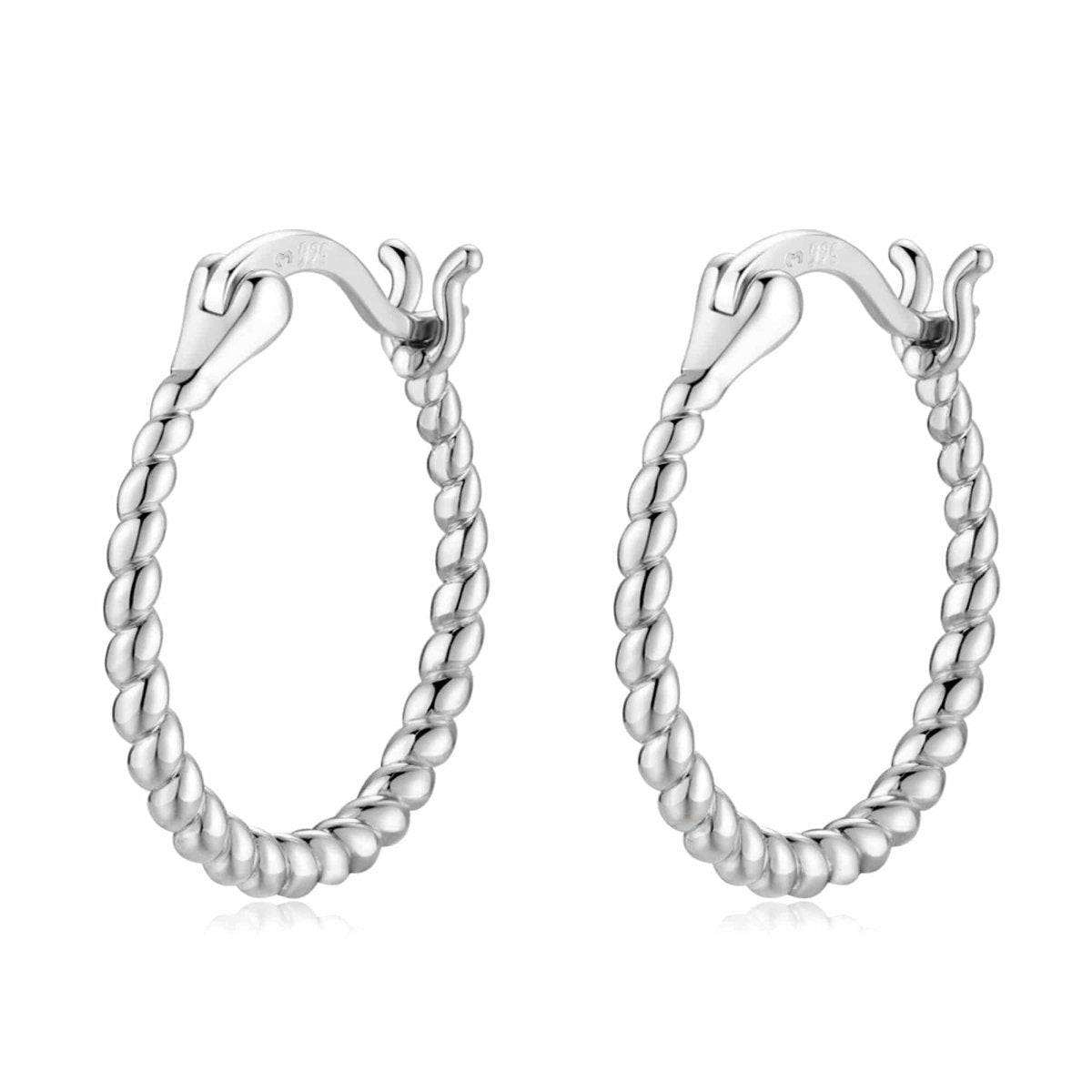 "Braiding Hoops" Earrings - Milas Jewels Shop