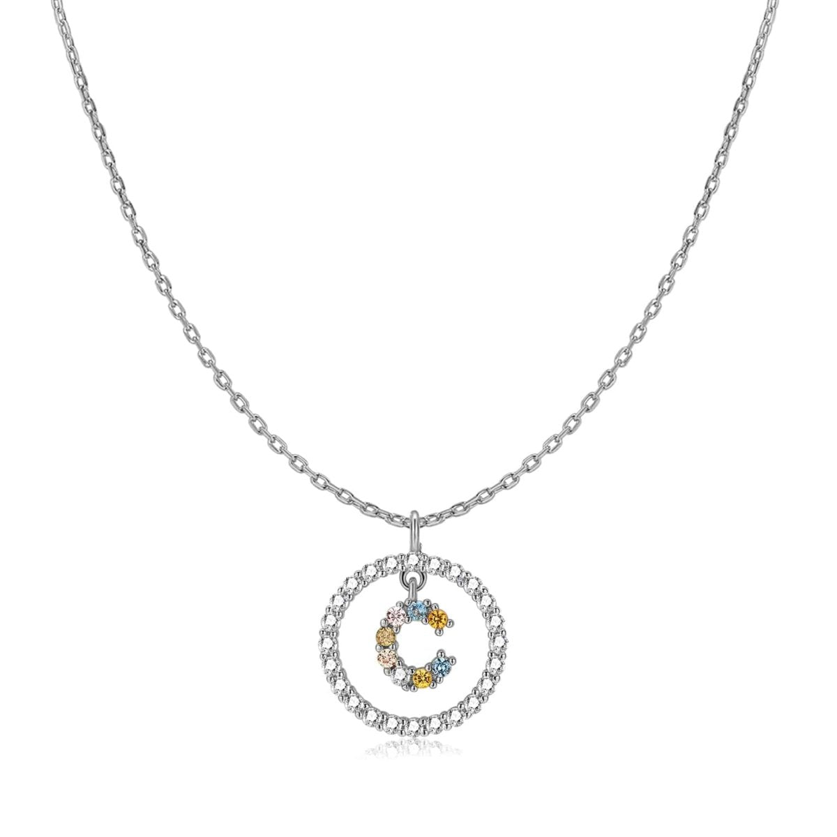 "Bright Initials" Necklace - Milas Jewels Shop