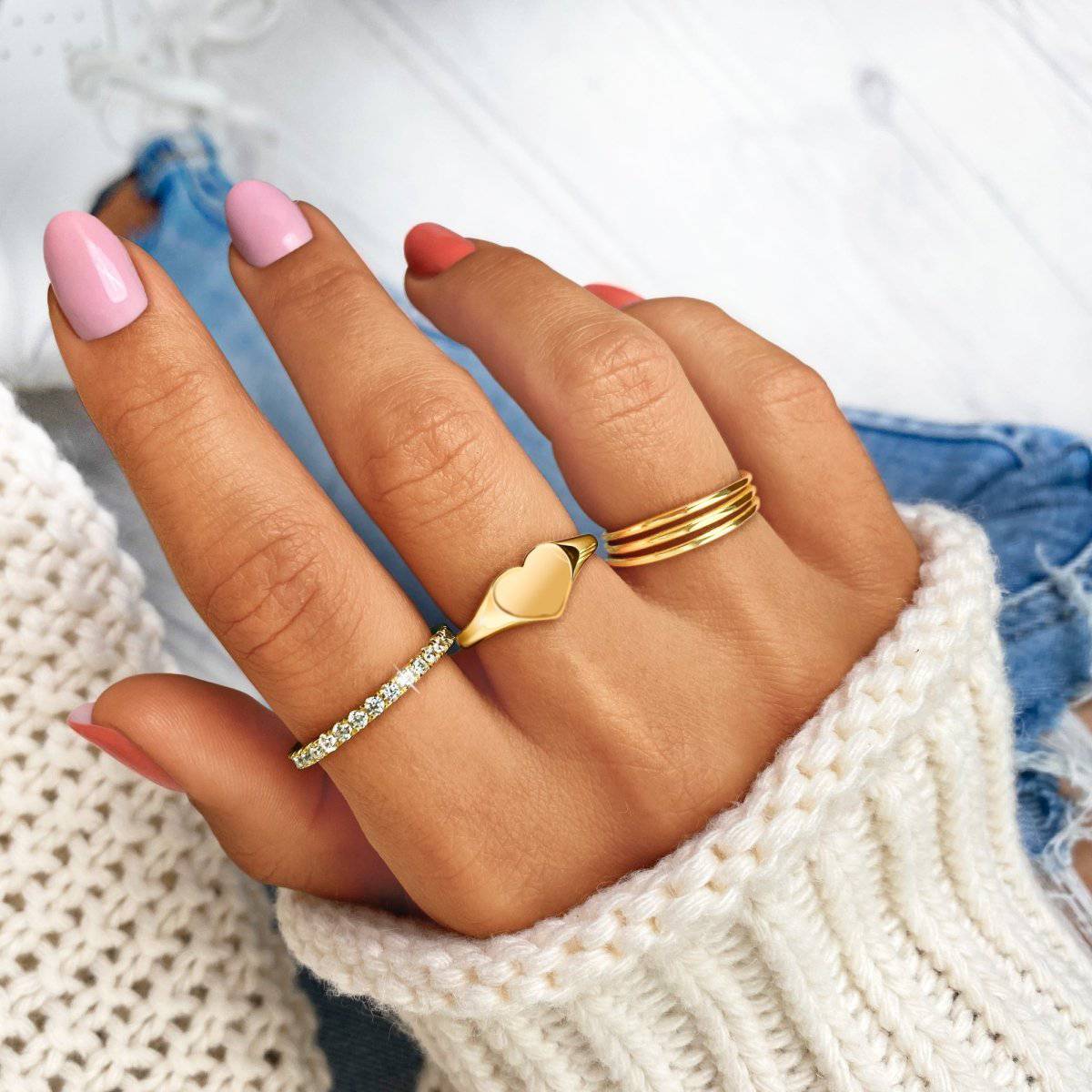 "Brightening" Ring - Milas Jewels Shop