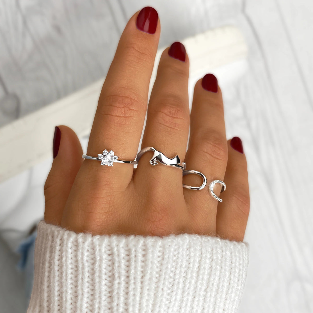 "Catlike" Ring - Milas Jewels Shop