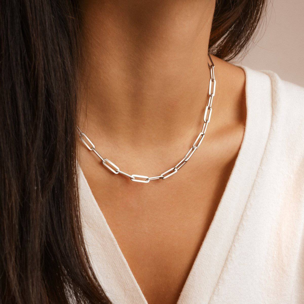 "Chain Link" Necklace - Milas Jewels Shop