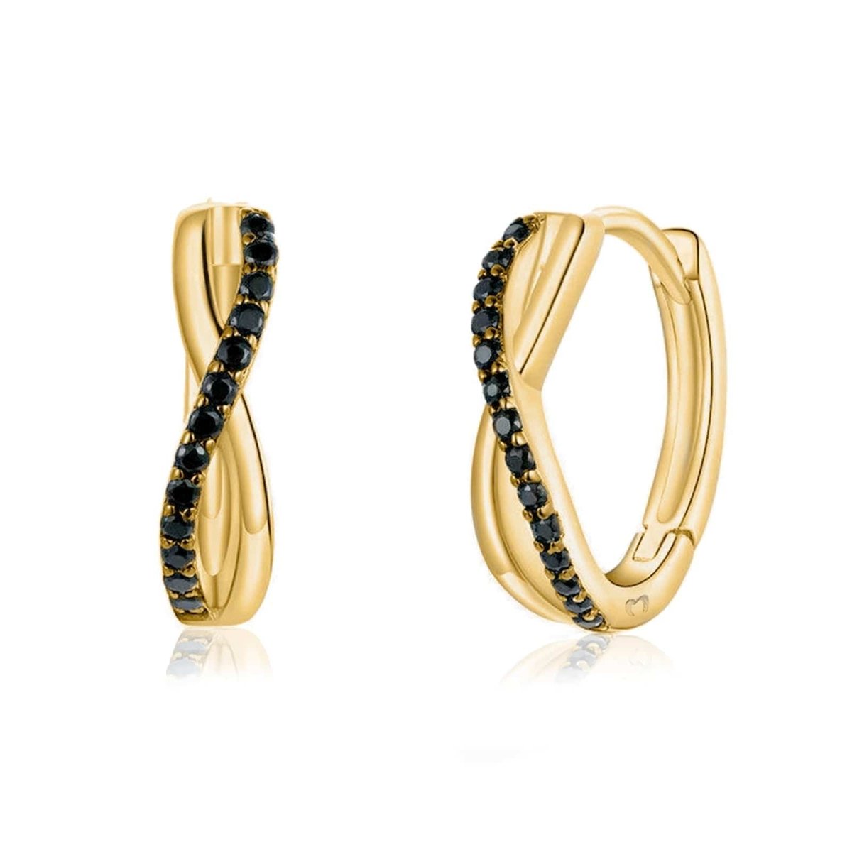 "Charbon" Earrings - Milas Jewels Shop
