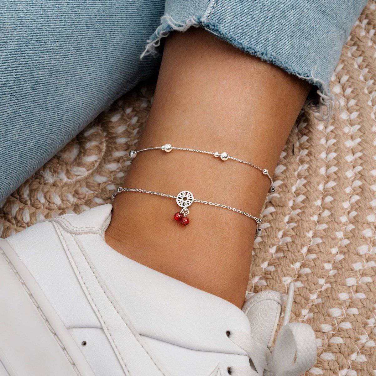 "Cherry" Anklet - Milas Jewels Shop