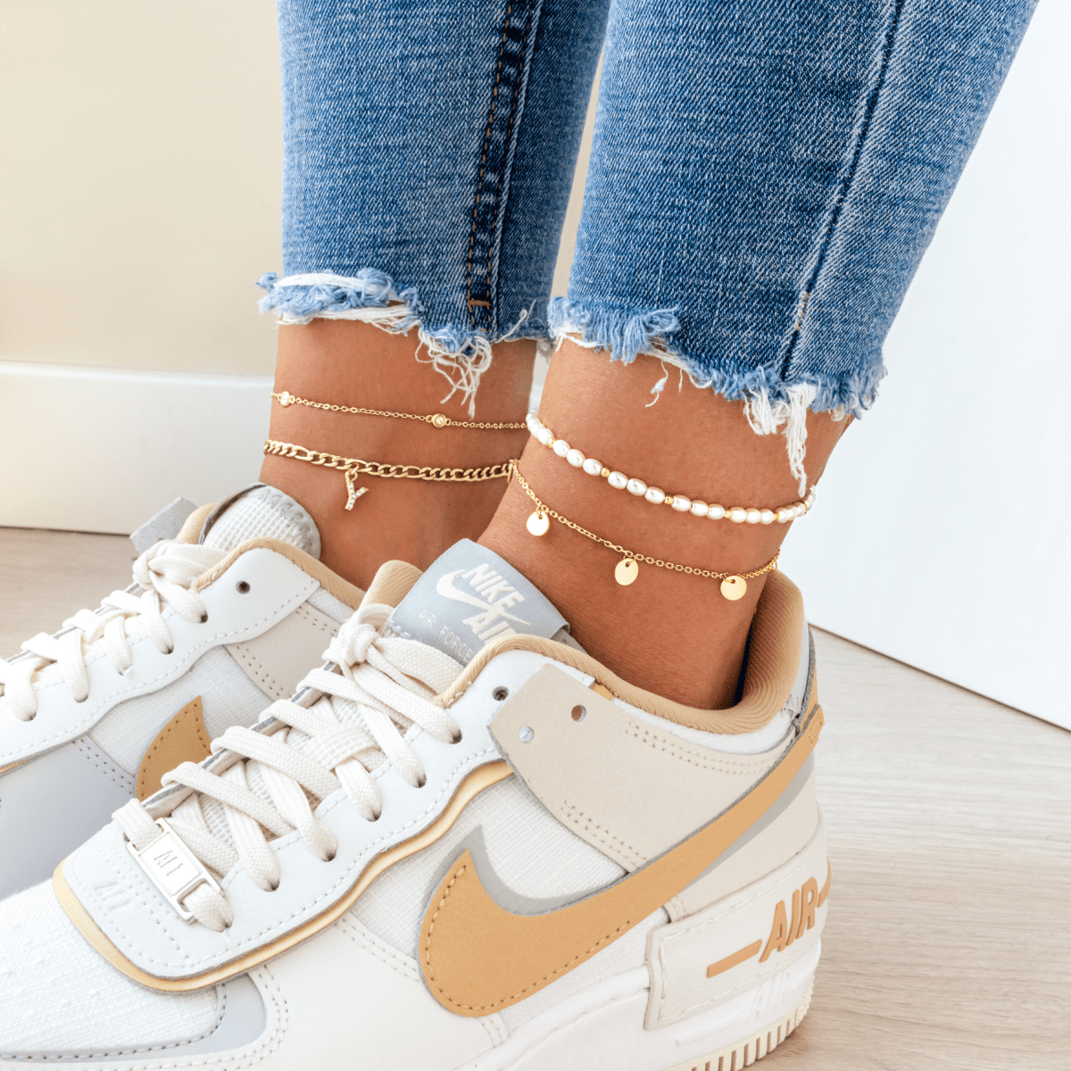 "Circles" Anklet - Milas Jewels Shop