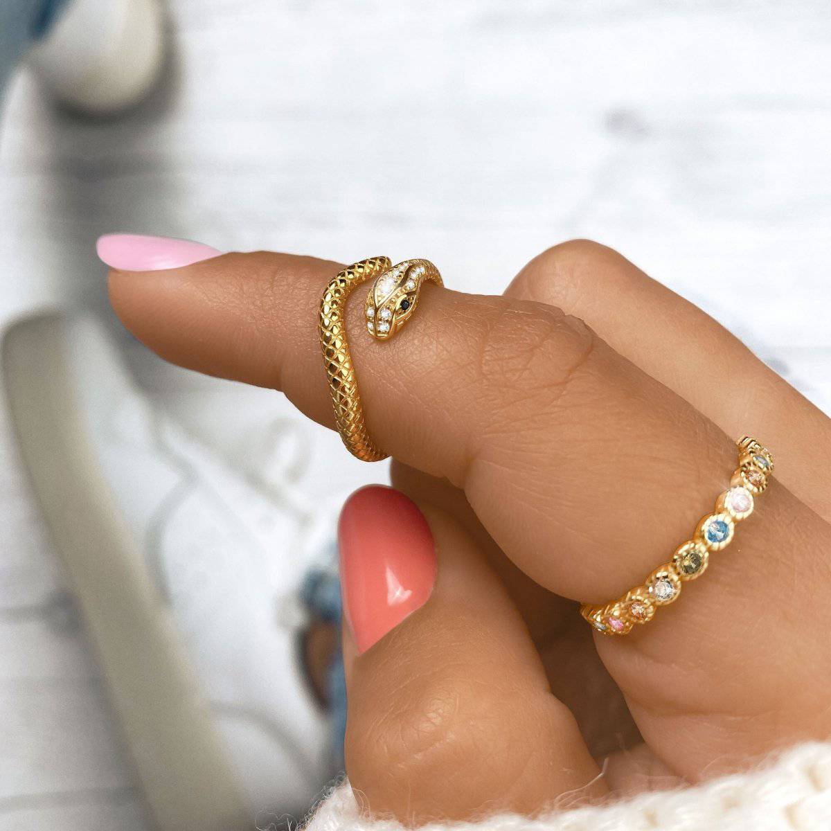 "Circular Colors" Ring - Milas Jewels Shop