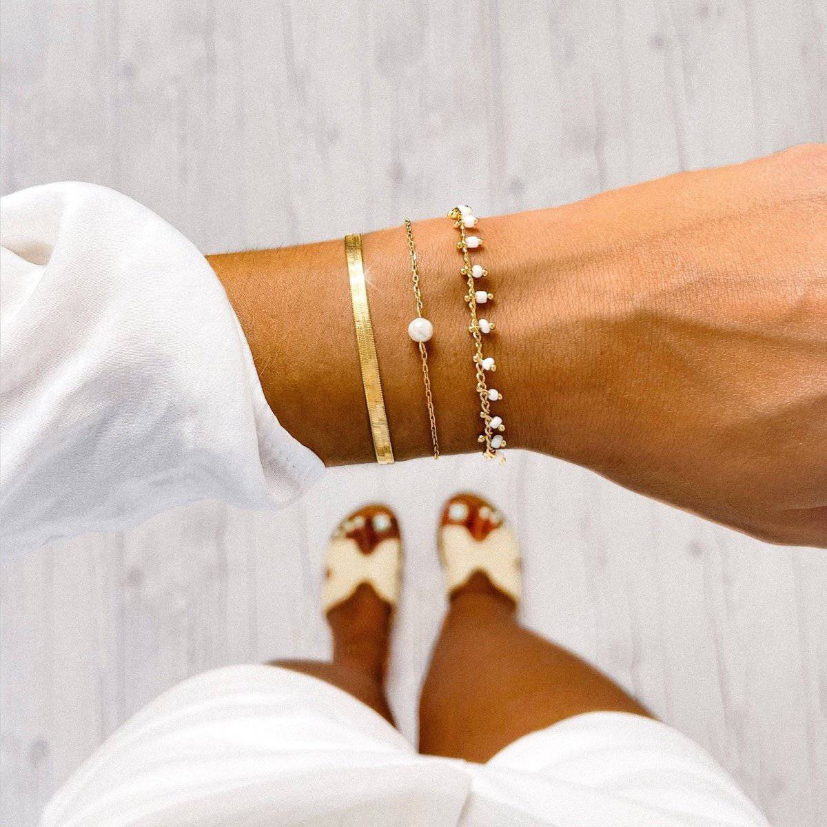 "Cleopatra 4MM" Bracelet - Milas Jewels Shop