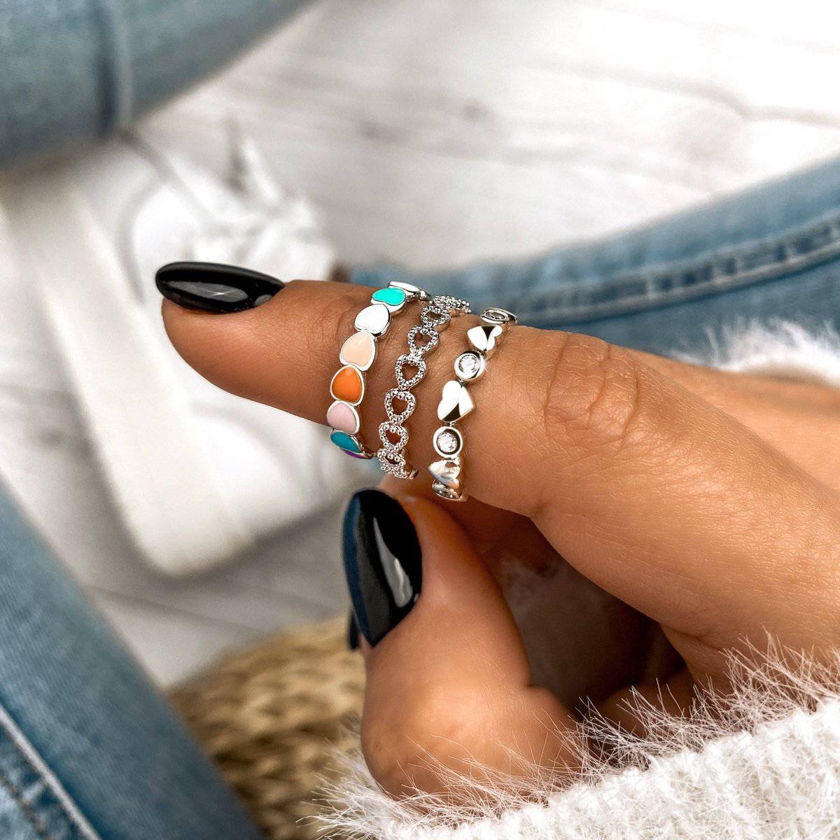 "Coloring Love" Ring - Milas Jewels Shop