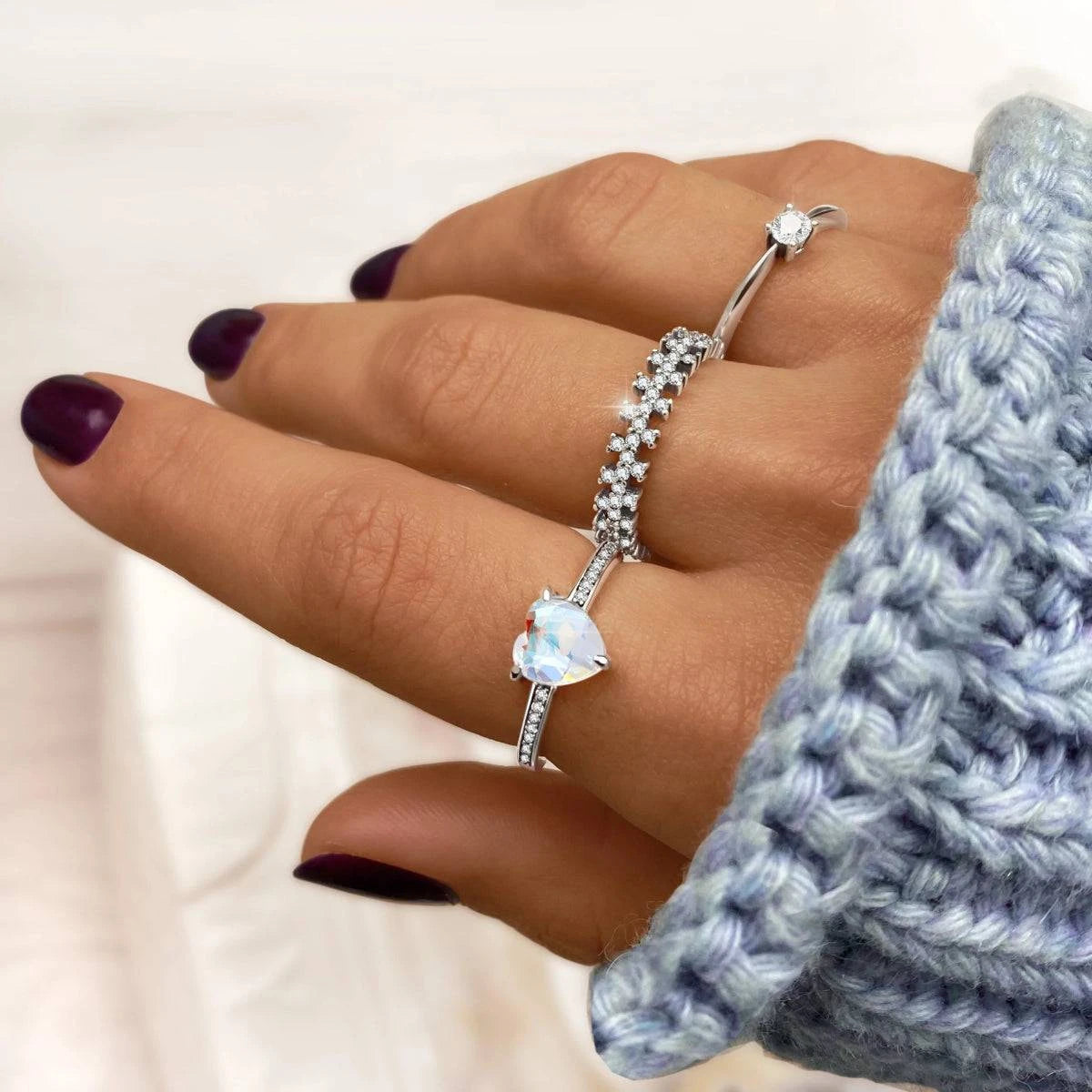"Crystalline Passion" Ring - Milas Jewels Shop