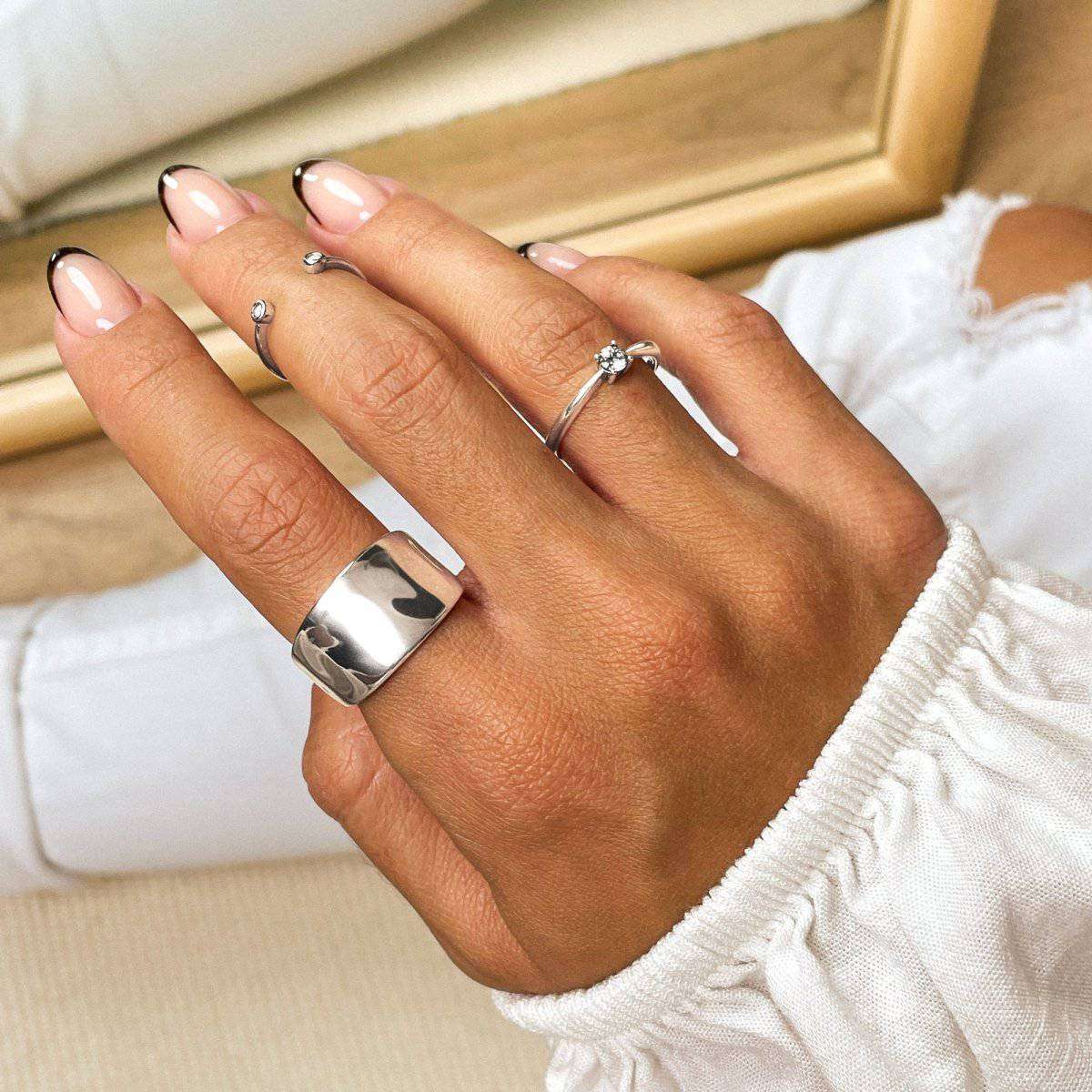 "Cylinder" Ring - Milas Jewels Shop