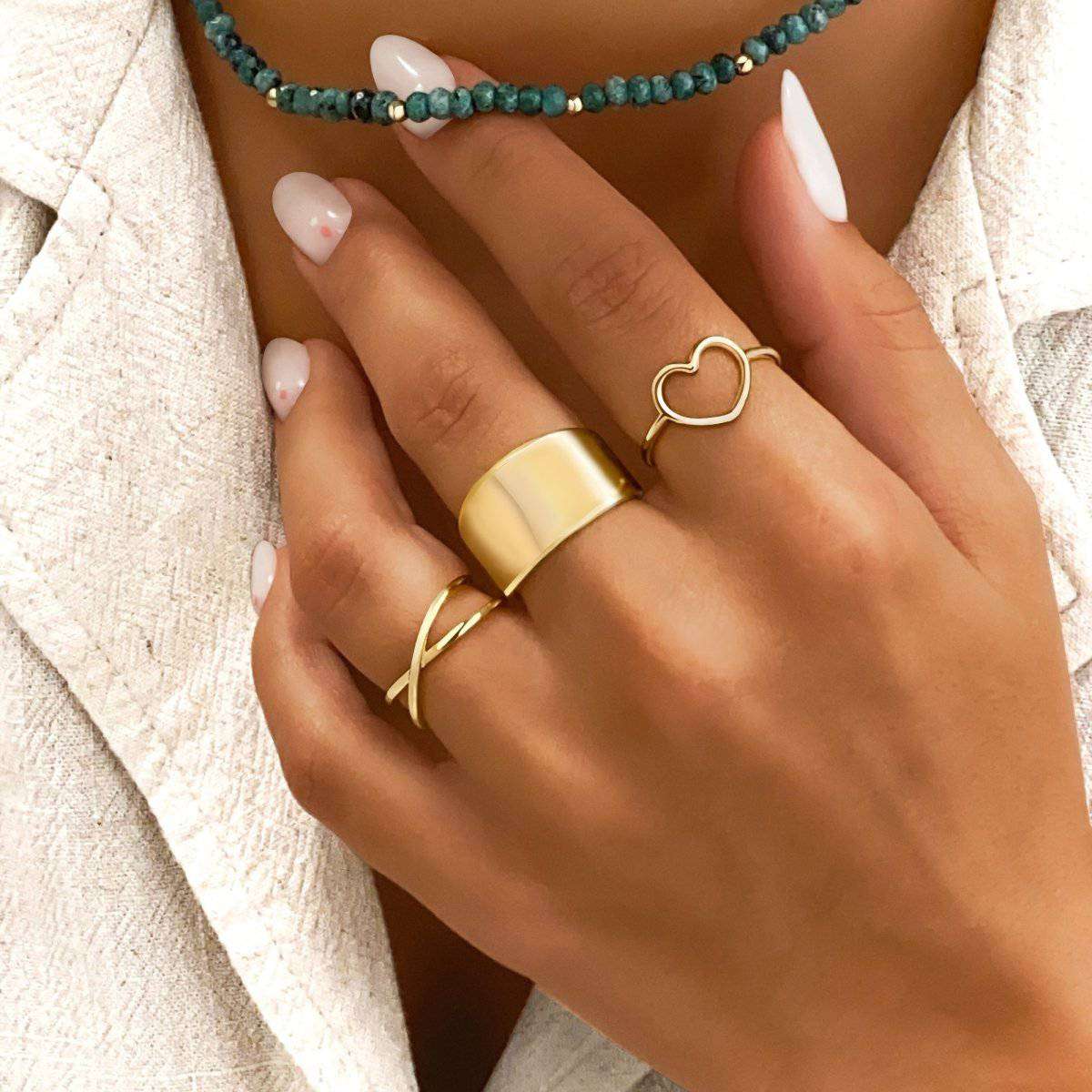 "Cylinder" Ring - Milas Jewels Shop