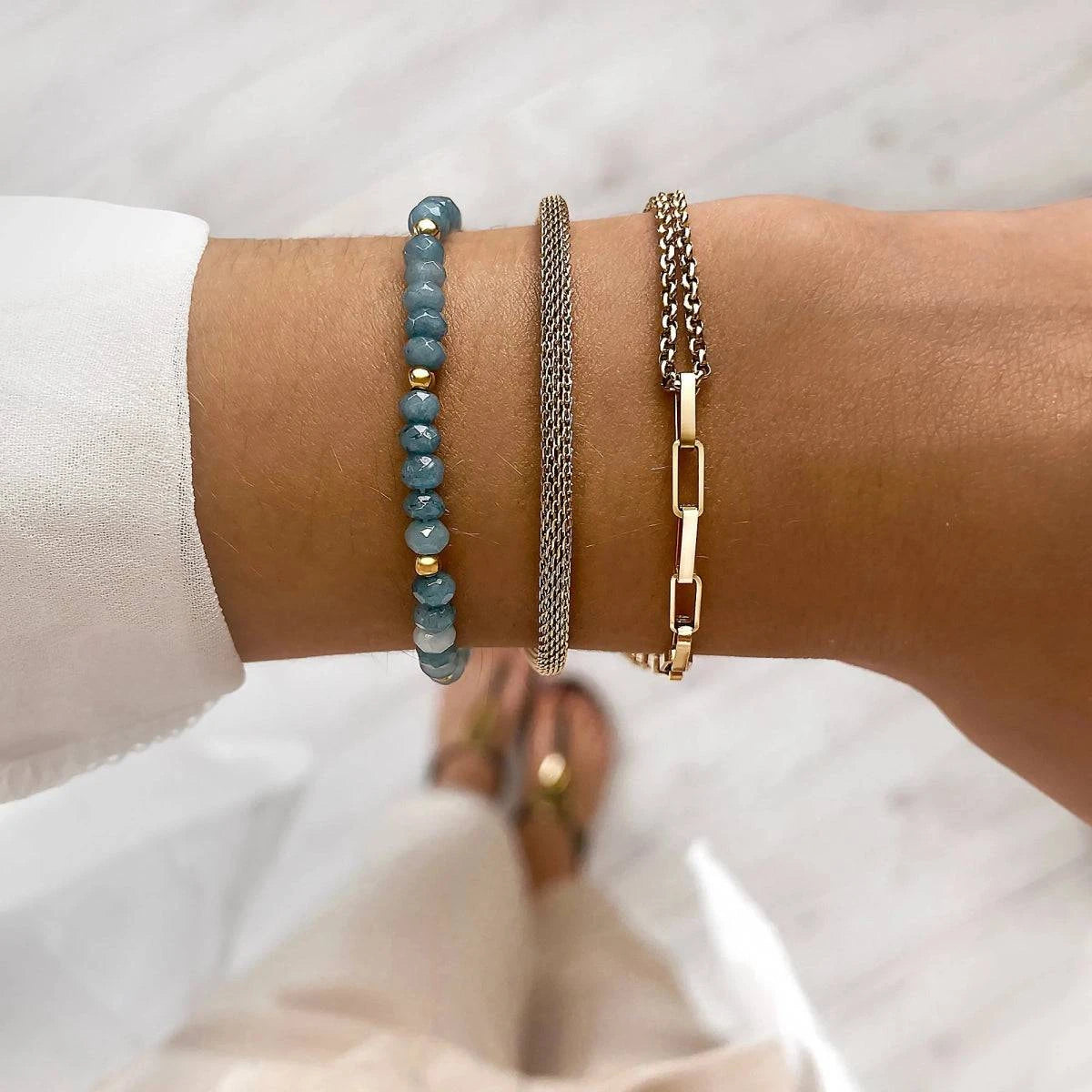 "Dual Design" Bracelet - Milas Jewels Shop