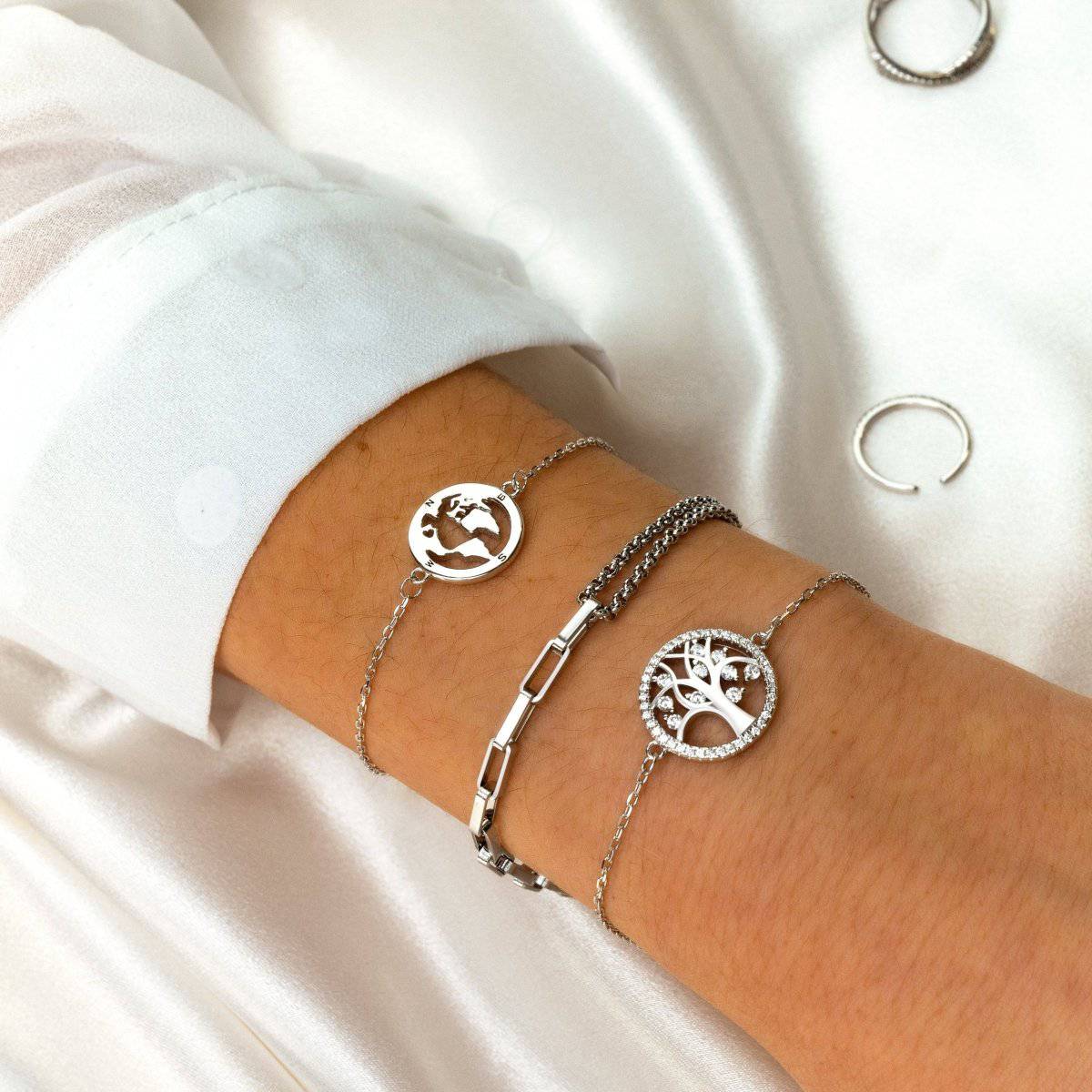 "Dual Design" Bracelet - Milas Jewels Shop