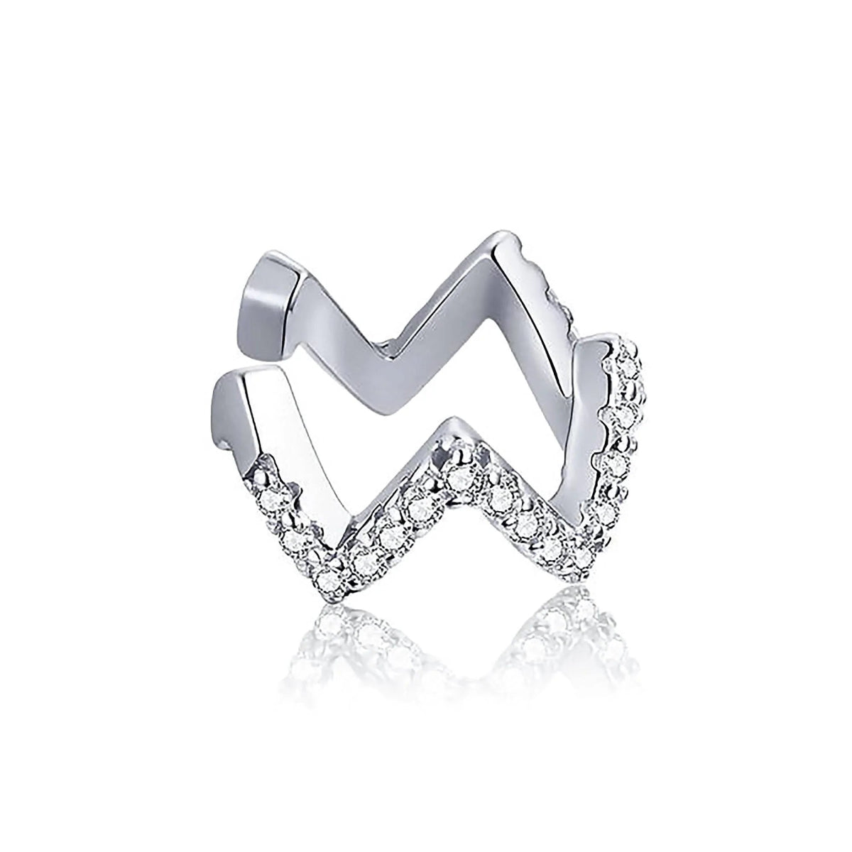 "Ear Cuff - Flashy" Earrings - Milas Jewels Shop