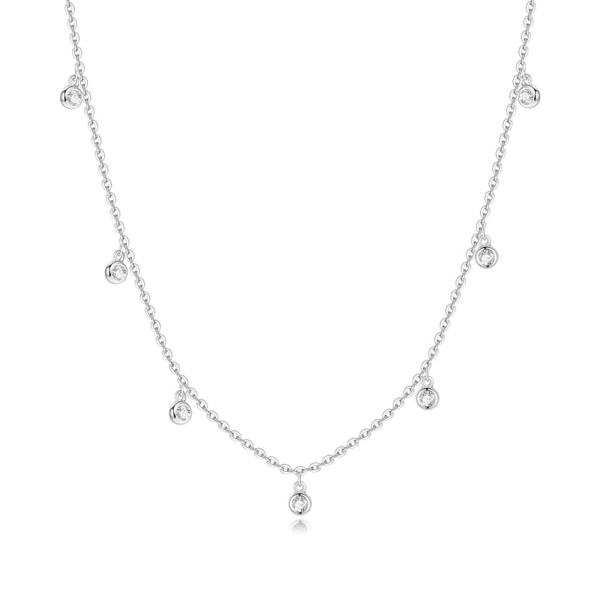 "Elegant Crystal" Necklace - Milas Jewels Shop